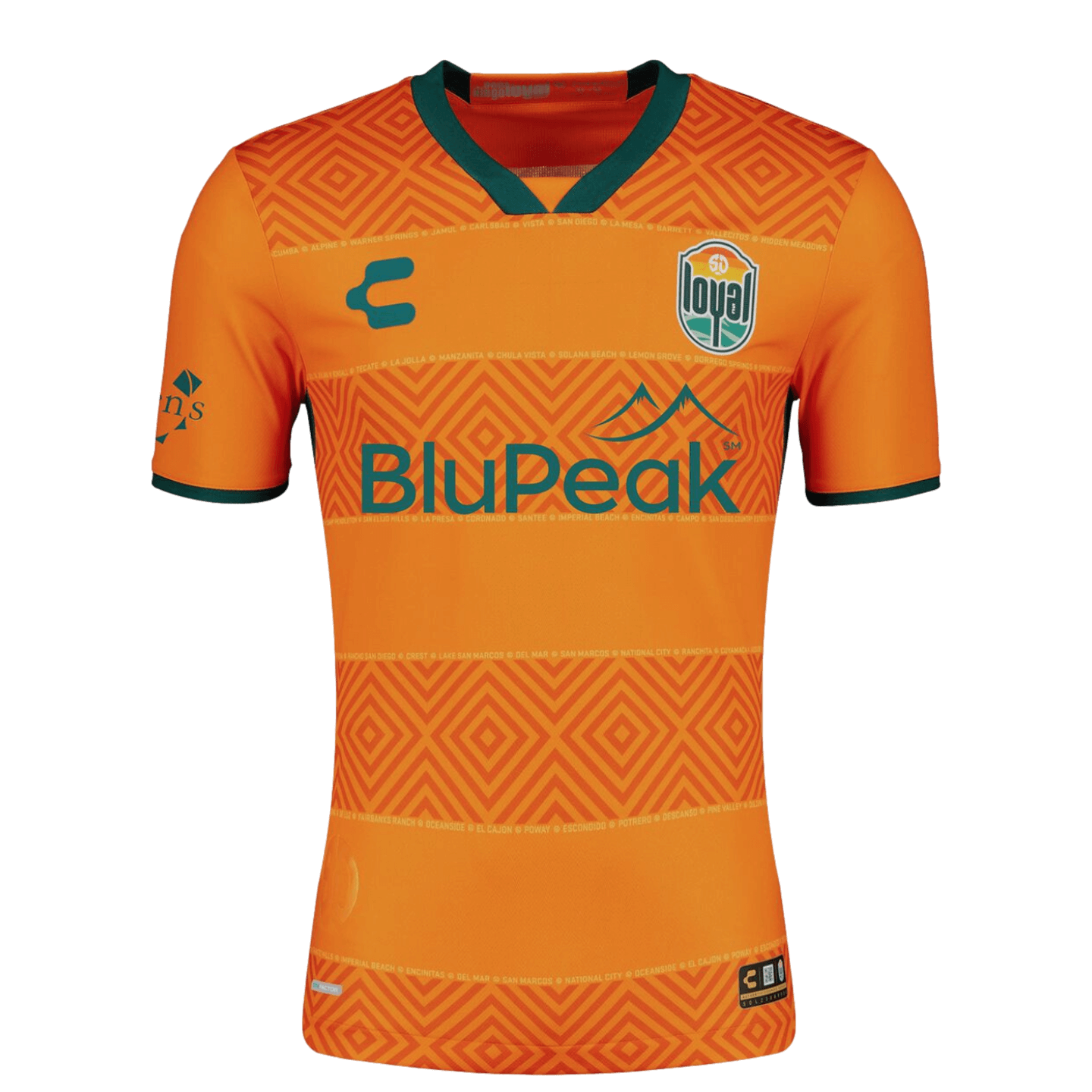 Orange soccer jersey