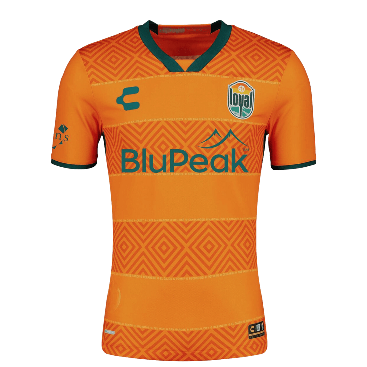 Orange soccer jersey