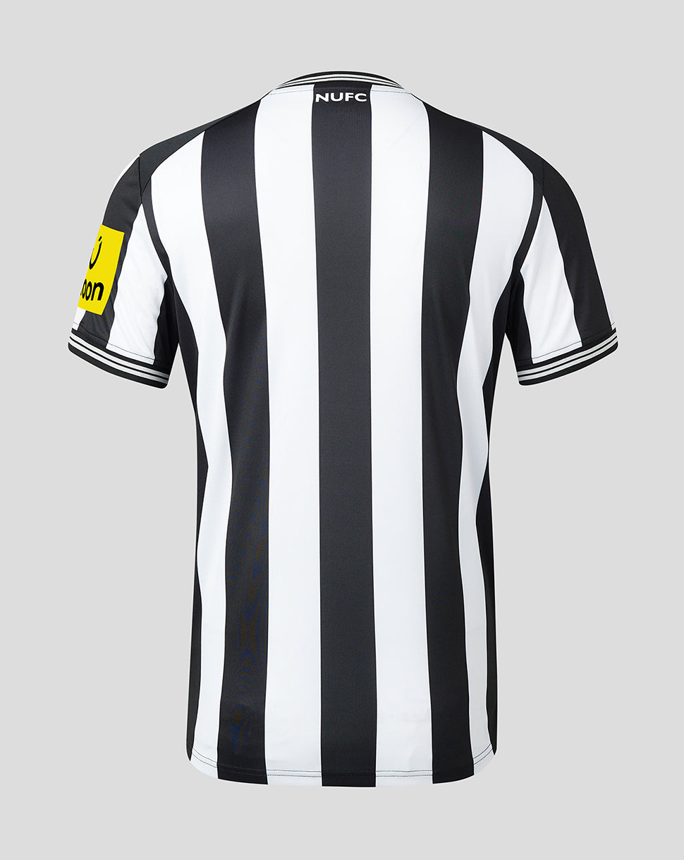 Black and white soccer jersey