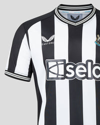 Black and white soccer jersey